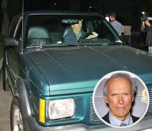 One of the most famous movie stars and directors of all time, Clint Eastwood just seems to love his GMC Typhoon which is 22 years old. It does have a turbo charged V6 and set him back about $30K.