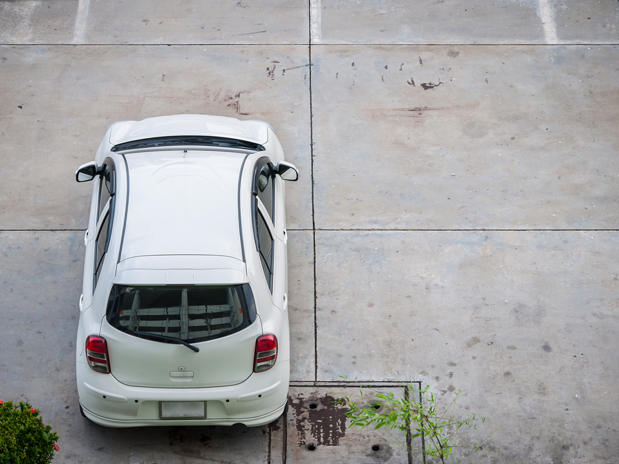Car Park From Top View